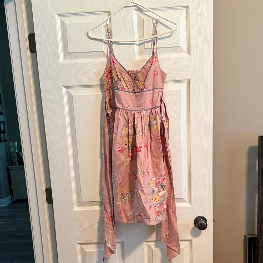 Fire Los Angeles Pink Floral Mini Dress